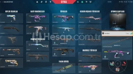 18 SKİNS 2 KNİFE RGX-KELEBEK-KILIÇ 2023 CHAMPİONS VAND