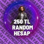 250 TL RANDOM PUBG MOBİLE HESAP