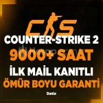 🟧9000+ SAAT CS2 | STEAM HESABI | GARANTİ