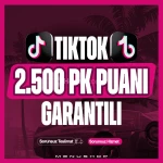 ⭐Anlık - TikTok 2.500 PK Savaş Puanı⭐