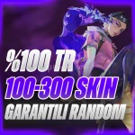 💙FULL ENVANTER | %100TR 100-300 SKIN RANDOM💙