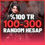 💘FULL ENVANTER💘%100TR 100-300 SKIN RANDOM HESAP