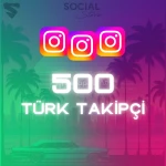 Instagram 500 Türk Gerçek Takipçi