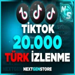 Keşfet Etkili - TikTok 20.000 Türk Organik  İzlenme