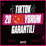 ⭐Keşfet Etkili - TikTok 20 Adet Türk Yorum