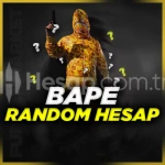 ⭐PUBG MOBİLE BAPE RANDOM HESAP⭐