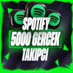 ⭐Spotify 5000 Takipçi - Anlık Gönderim⭐