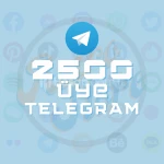 TELEGRAM 2500 Üye Garantili- Otomatik Teslimat