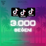 TikTok 3.000 Gerçek Beğeni - Keşfet Etkili