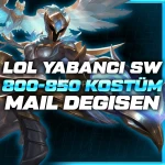 🌟YABANCI SUNUCU [M.V.P+ 800-850 SKİN MAİL DEĞİŞEN HESAP