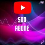 YouTube 500 Abone - Düşüş Yok
