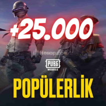 +25.000 BİN POPÜLERLİK YENI KAÇIRMA