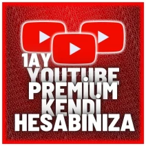 1 Ay Garantili Kendi Hesabınıza YouTube Premium