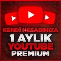⭐1 AYLIK YOUTUBE PREMiUM - KENDİ HESABINIZA⭐