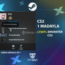 1 Madayla - 750+TL Envanter | İlk Mail | Vac CS2