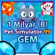 1B (Milyar) Gem / Elmas (Pet Simulator 99)