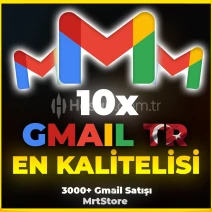 ⭐10 Adet Gmail Türkiye + Garantili Hesaplar⭐
