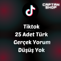 25 Adet Tiktok Türk Yorum | TÜRK GERÇEK