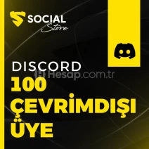 Discord 100 Offline Üye - Anlık Teslim
