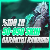 ⭐%100 TR⭐50-850 SKİN RANDOM HESAP⭐