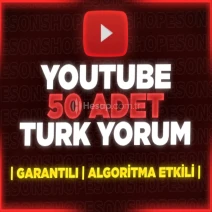 ⭐(%100 TÜRK) YOUTUBE 50 GERÇEK TÜRK YORUM⭐