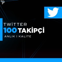 100 Twitter Takipçi | Kalite | Garantili
