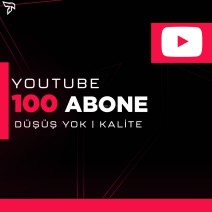 100 Youtube Abone | GARANTİ | ANLIK