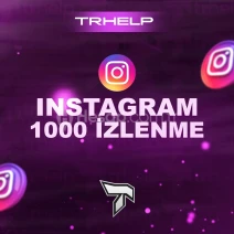1000 Gerçek İzlenme | Instagram | Garanti