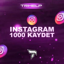 1000 Gerçek Kaydet | Instagram | Garanti