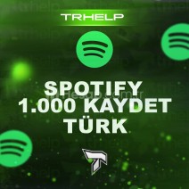 1000 Gerçek Türkl Kaydet | Spotify | Garanti