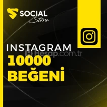 Instagram 10.000 Gerçek Beğeni - Keşfet Etkili