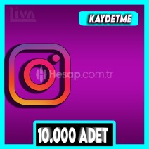 10.000 Instagram Kaydetme | OTO. TESLİM