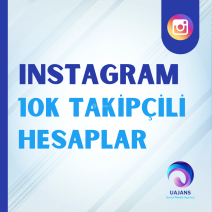 10000 Takipçili Instagram Hesabı