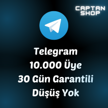 10.000 TELEGRAM ÜYE | GARANTİLİ