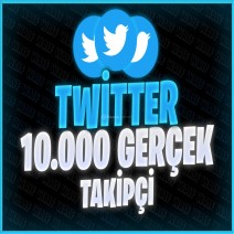 10.000 Twitter Gerçek Takipçi | HIZLI TESLİM