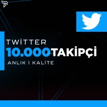 10.000 Twitter Takipçi | Kalite | Garantili