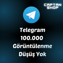 100.000 TELEGRAM POST GÖRÜNTÜLENME | ANLIK