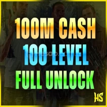 100M Cash + 100 Level + Full Unlock + Ban Yok⭐