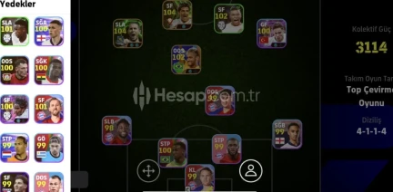 104 hazardlı oynamalık hesap