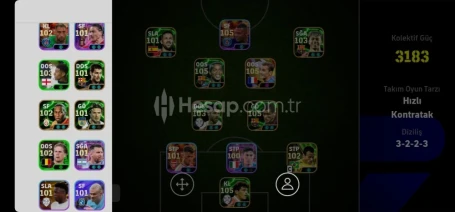 105 MBAPPE 105 RONALDİNHO 103 YAMAL TEK BAĞ