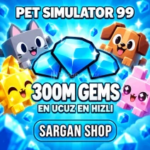 ✨ PS99 300M GEMS - Pet Simulator 99 ✨