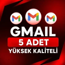 ⭐(5x GMAİL TR) GARANTİLİ - ELLE AÇILMIŞ HESAP⭐