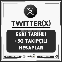 Twitter Eski Tarihli +30 Takipçili Hesaplar