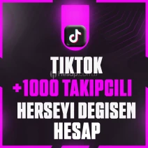 ⭐TİKTOK HERŞEYİ DEĞİŞEN +1000 TAKİPÇİLİ HESAP⭐