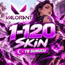 💙 TR SUNUCU 1-120 SKİN VALORANT RANDOM💙