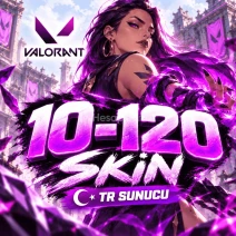 💙 TR SUNUCU 10-120 SKİN VALORANT RANDOM💙