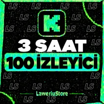 ⭐(KICK 3 SAAT 100 İZLEYİCİ) | ALGORİTMA ETKİLİ