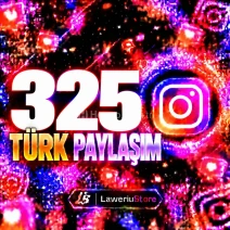 ⭐(INSTAGRAM 325 TÜRK PAYLAŞIM)- GÜVENLİ İŞLEM ⭐