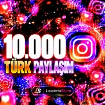 ⭐(INSTAGRAM 10.000 TÜRK PAYLAŞIM)- GÜVENLİ İŞLEM ⭐