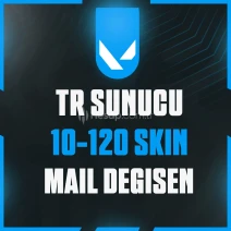 ⭐+VİP TR SUNUCU VALORANT 10-120 SKİN MAİL DEĞİŞEN⭐
